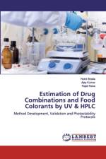 Estimation of Drug Combinations and Food Colorants by UV & HPLC af Rohit Bhatia