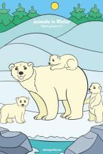 Animals in Winter Coloring Book 1 & 2 af Nick Snels