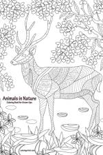 Animals in Nature Coloring Book for Grown-Ups af Nick Snels