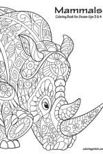 Mammals Coloring Book for Grown-Ups 3 & 4 af Nick Snels