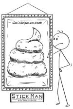 Stick Man Coloring Book for Grown-Ups af Nick Snels