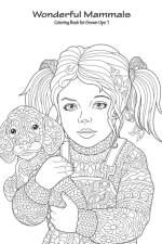 Wonderful Mammals Coloring Book for Grown-Ups 1 af Nick Snels