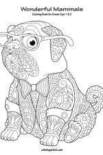 Wonderful Mammals Coloring Book for Grown-Ups 1 & 2 af Nick Snels