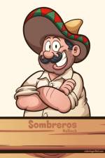 Sombreros Malbuch af Nick Snels