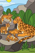 Afrikanische Tiere Malbuch 3 & 4 af Nick Snels