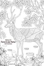 Malbuch mit Tieren in der Natur fur Erwachsene af Nick Snels