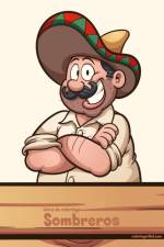 Livre de coloriage Sombreros af Nick Snels