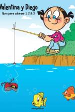 Valentina y Diego libro para colorear 1, 2 & 3 af Nick Snels