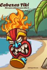 Cabezas Tiki libro para colorear para ninos 2 af Nick Snels