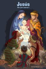 Jesus libro para colorear 1 af Nick Snels