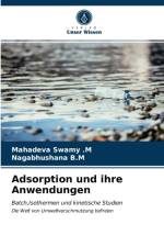 Adsorption und ihre Anwendungen af Mahadeva Swamy M