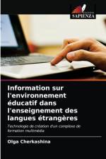 Information sur l'environnement educatif dans l'enseignement des langues etrangeres af Olga Cherkashina