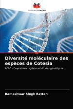 Diversite moleculaire des especes de Cotesia af Rameshwar Singh Rattan