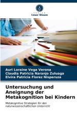 Untersuchung und Aneignung der Metakognition bei Kindern af Claudia Patricia Naranjo Zuluaga