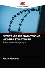 Systeme de Sanctions Administratives af Alexej Maxurow