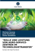 Rolle Und Leistung Von Agro-Service-Zentren Im Technologietransfer af Shriram Surana