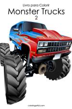 Livro para Colorir Monster Trucks 2 af Nick Snels
