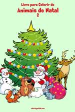 Livro para Colorir de Animais de Natal 2 af Nick Snels