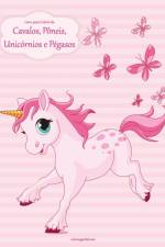 Livro para Colorir de Cavalos, Poneis, Unicornios e Pegasos af Nick Snels