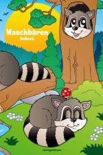 Waschbaren-Malbuch 1 af Nick Snels