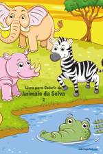 Livro para Colorir de Animais da Selva 2 af Nick Snels
