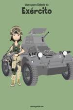 Livro para Colorir de Exercito af Nick Snels