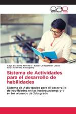 Sistema de Actividades para el desarrollo de habilidades af Isabel Companioni Ordaz
