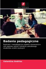 Badania pedagogiczne af Valentina Andries