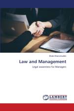 Law and Management af Shaik Shamshuddin