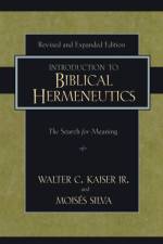 Introduction to Biblical Hermeneutics af Jr. Kaiser