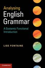 Analysing English Grammar af Lise (Cardiff University) Fontaine