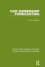Car Ownership Forecasting af E. W. Allanson