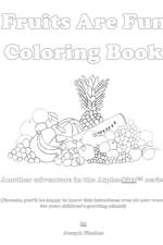 Fruits Are Fun Coloring Book af Joseph Fischer