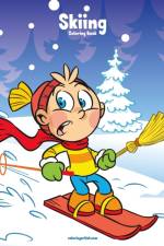 Skiing Coloring Book 1 af Nick Snels