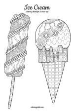 Ice Cream Coloring Book for Grown-Ups 1 af Nick Snels
