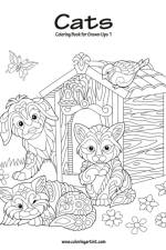 Cats Coloring Book for Grown-Ups 1 af Nick Snels