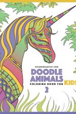 Doodle Animals Coloring Book for Kids 2 af Nick Snels
