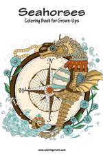 Seahorses Coloring Book for Grown-Ups 1 af Nick Snels