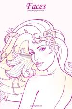 Faces Coloring Book for Grown-Ups 1 & 2 af Nick Snels