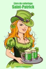Livre de coloriage Saint-Patrick 1 af Nick Snels