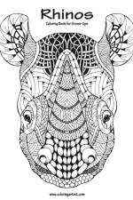 Rhinos Coloring Book for Grown-Ups 1 af Nick Snels