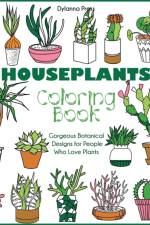 Houseplants Coloring Book af Dylanna Press