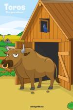 Toros libro para colorear 1 af Nick Snels