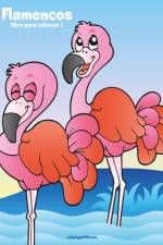 Flamencos libro para colorear 1 af Nick Snels