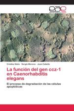 funcion del gen ccz-1 en Caenorhabditis elegans af Sergio Moreno