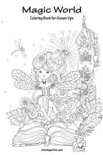 Magic World Coloring Book for Grown-Ups 1 af Nick Snels