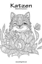 Katzenmalbuch fur Erwachsene 2 af Nick Snels