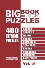 Big Book Of Logic Puzzles - 400 Extreme Puzzles af Mykola Krylov