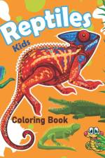 Reptiles Kids Coloring Book af Rare Bird Books