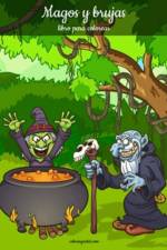 Magos y brujas libro para colorear 1 af Nick Snels